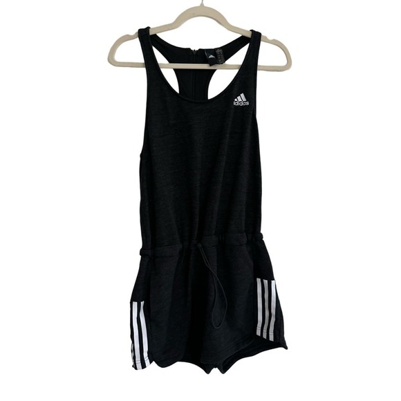 Adidas Shorts Romper Size Small Gray - Picture 1 of 5
